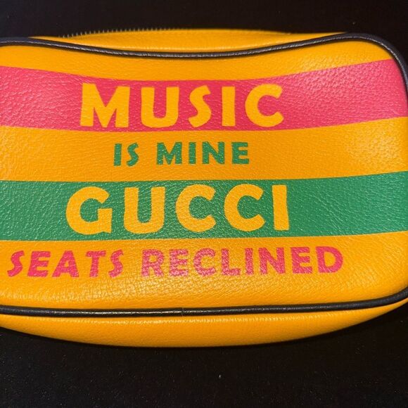 Brand new with dustbag and box Gucci Yellow and Pink belt bag hobo bag - Picture 2 of 10
